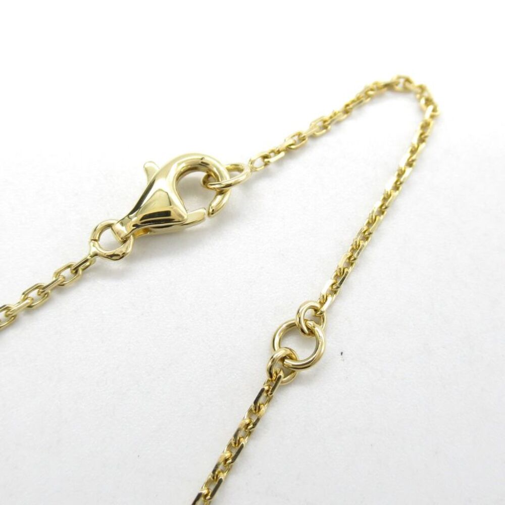 Van Cleef & Arpels K18 Yellow Gold Vintage Alhambra Necklace Onyx Necklace - Picture 5 of 6